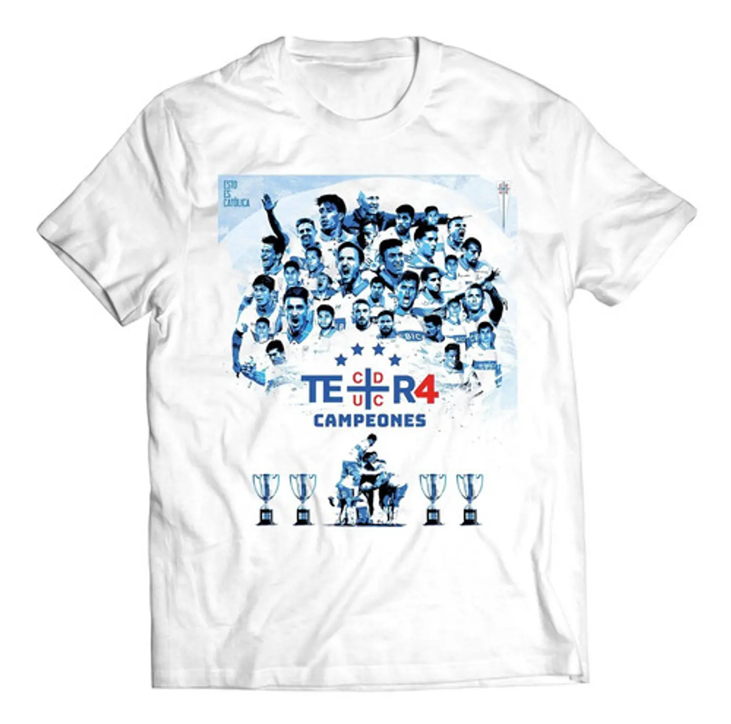 Polera Equipo De Fútbol - Universidad Católica Tetra Equipo | Estilo Exclusivo 1