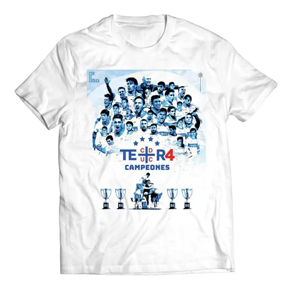 Polera Equipo De Fútbol - Universidad Católica Tetra Equipo | Estilo Exclusivo 1