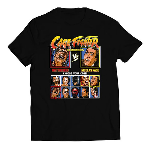 Polera Meme - Nicolas Cage Fighter | Estilo Exclusivo