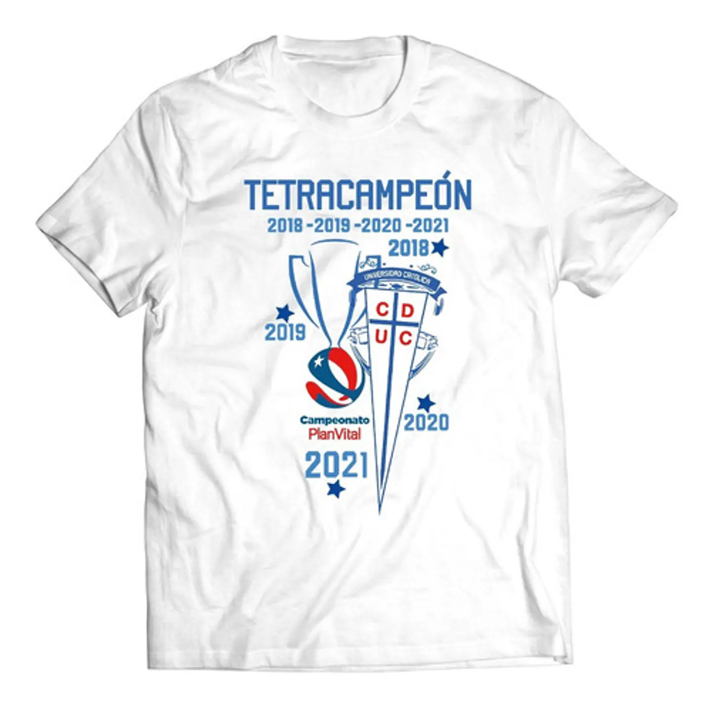 Polera Equipo De Fútbol - Universidad Católica Tetra | Estilo Exclusivo 2