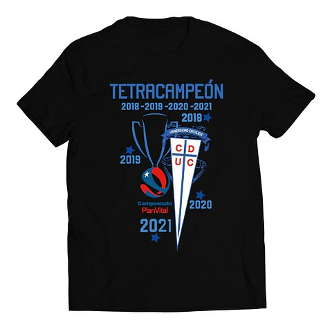 Polera Equipo De Fútbol - Universidad Católica Tetra | Estilo Exclusivo