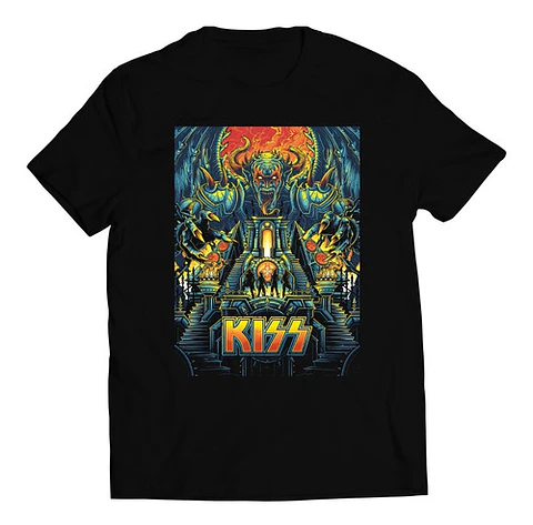 Polera Kiss - Stairs To The Devil | Rock
