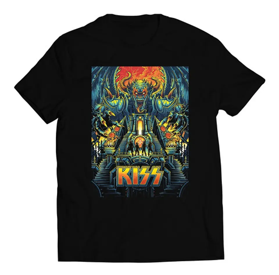 Polera Kiss - Stairs To The Devil | Rock 1