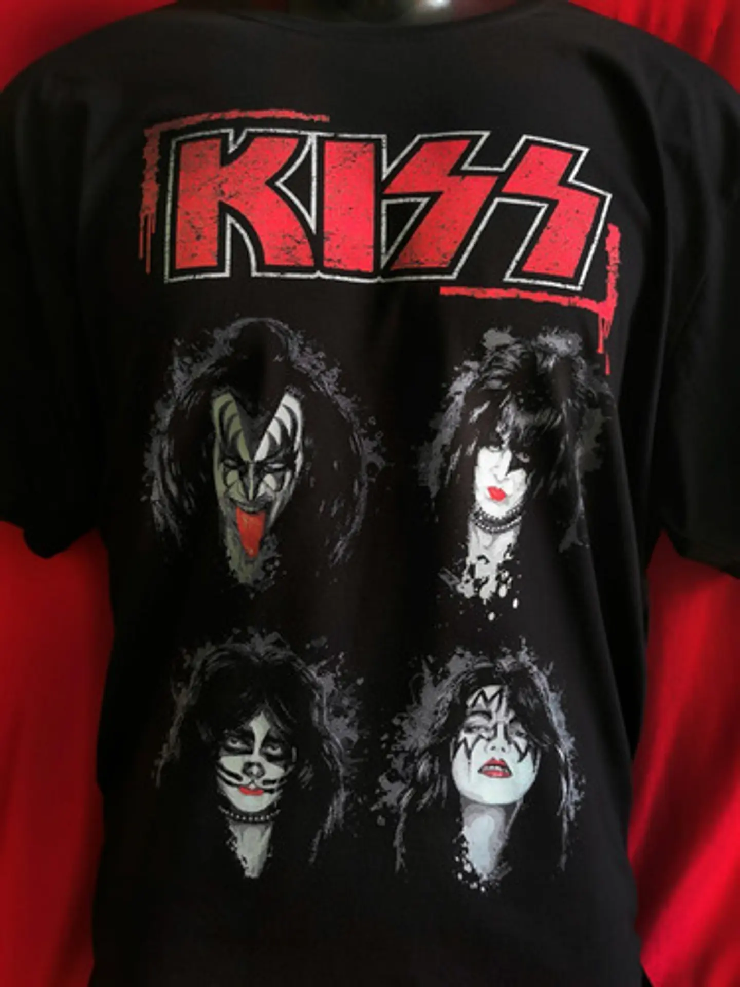 Polera Kiss - Four Faces | Rock 2