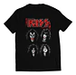 Polera Kiss - Four Faces | Rock - Miniatura 1