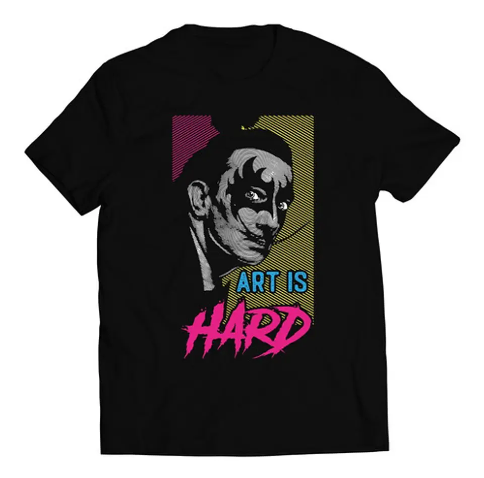 Polera Kiss - Art Is Hard | Rock 1
