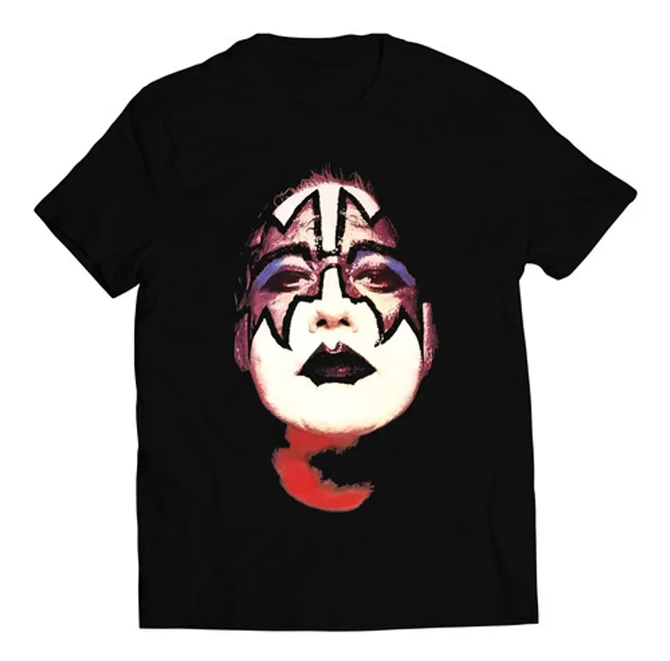 Polera Kiss - White Face | Rock 1