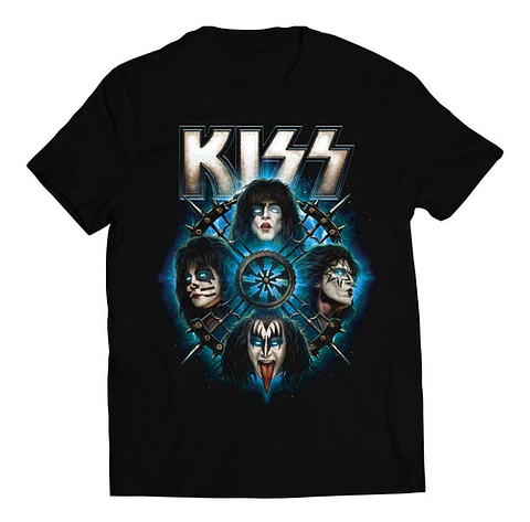 Polera Kiss - Kiss Wheel | Rock