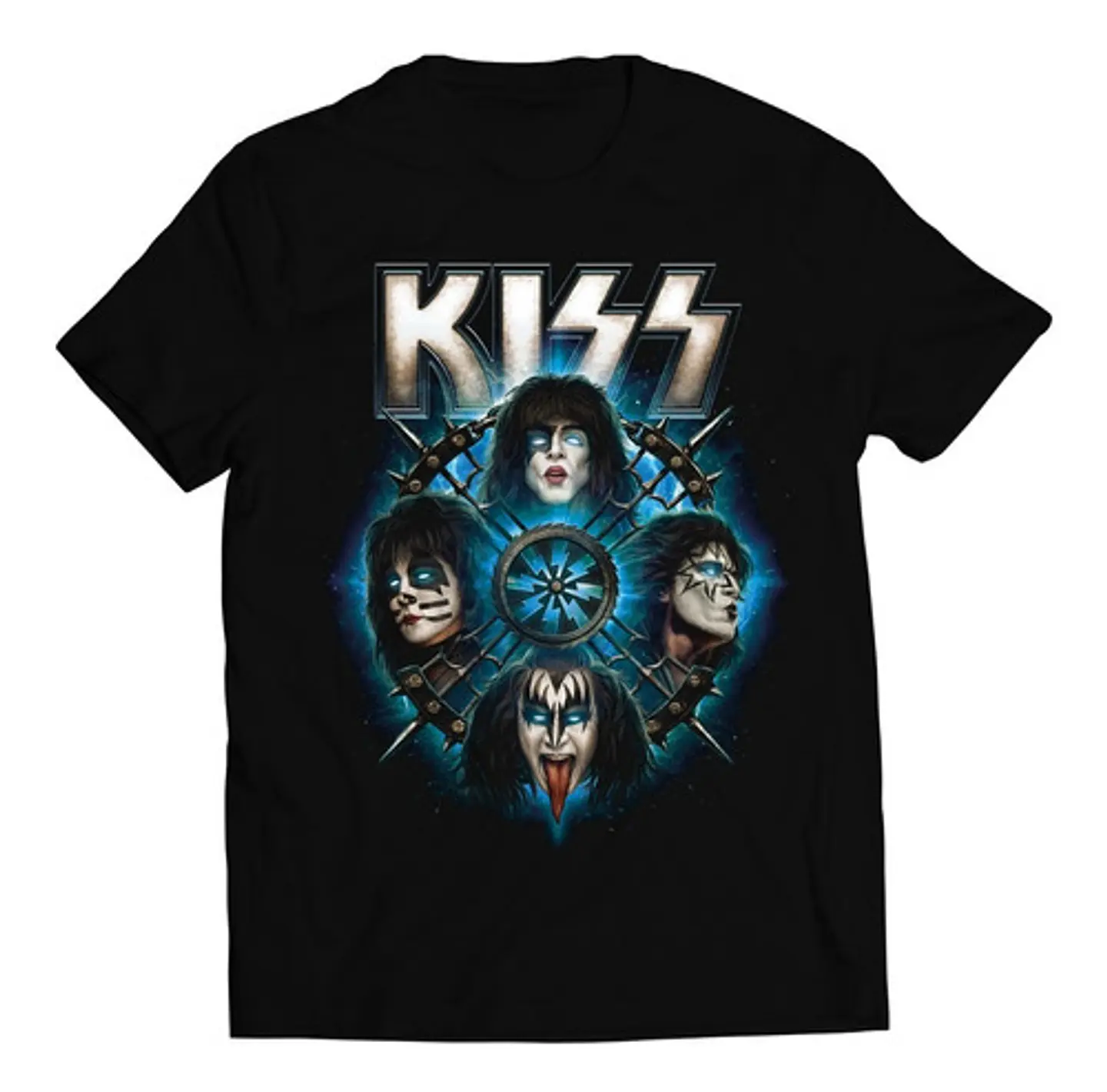 Polera Kiss - Kiss Wheel | Rock 1