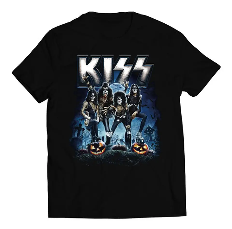 Polera Kiss - Zombie Halloween | Rock 1