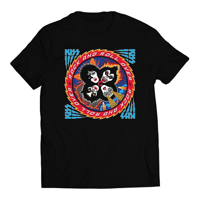 Polera Música - Kiss - Circle Of Four