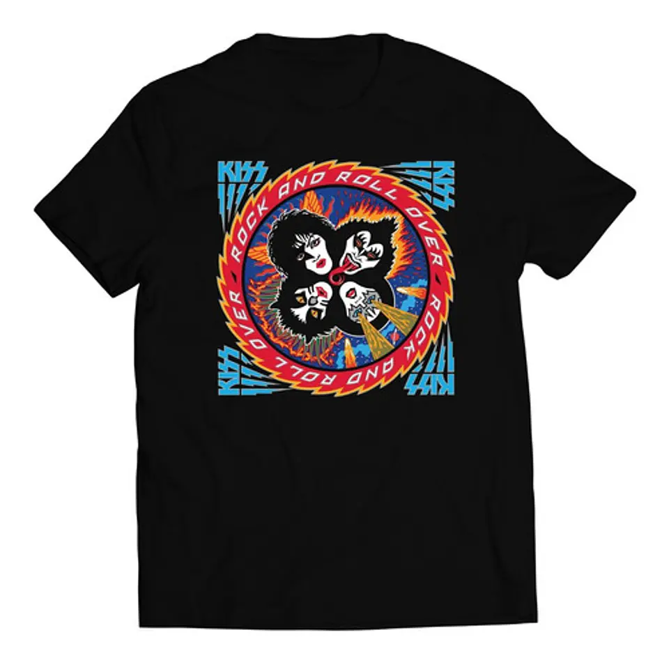 Polera Kiss - Circle Of Four | Rock 1