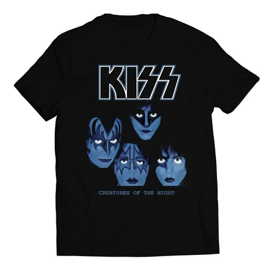 Polera Kiss - Creatures Of The Night | Rock 1