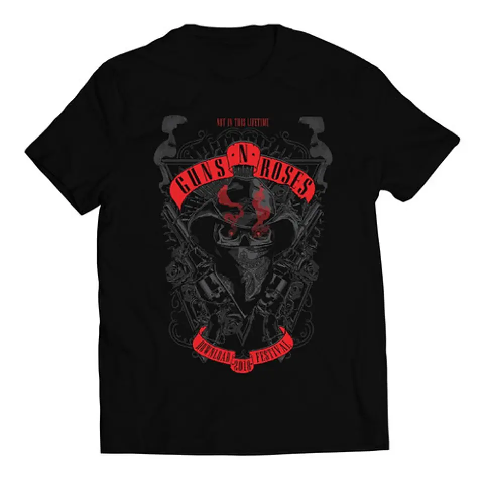 Polera Guns N Roses - Not In This Lifetime | Rock 1