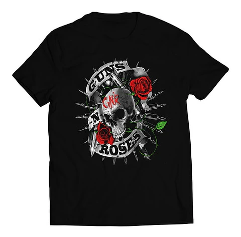 Polera Guns N Roses - Skull N Bullets | Rock