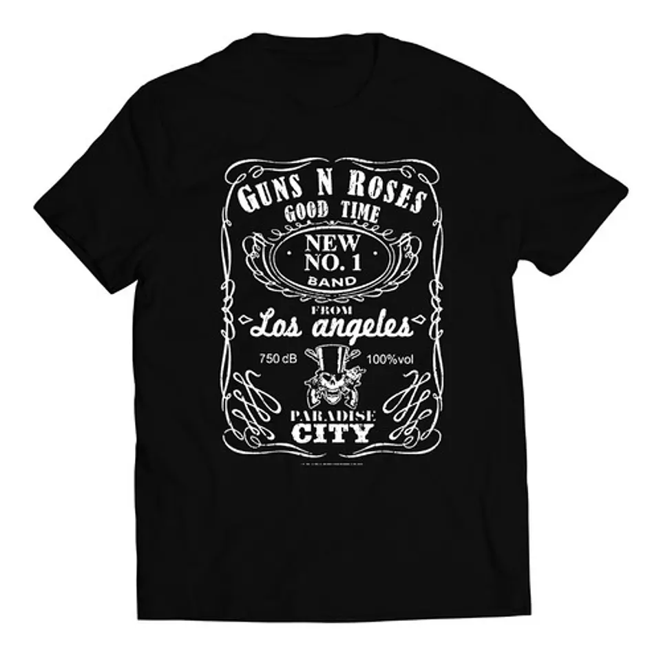 Polera Guns N Roses - Whiskey Style | Rock 1