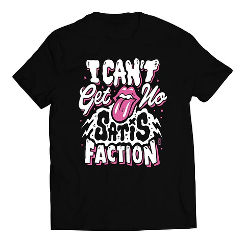 Polera The Rolling Stones - I Can't Get No Satisfaction | Rock