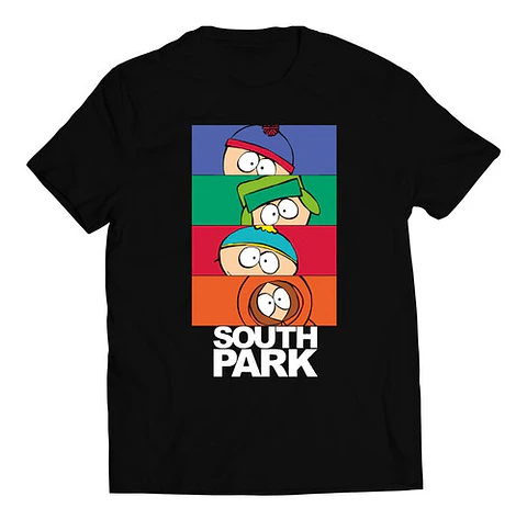 Polera Series South Park - Full Color Stripes | Estilo Exclusivo