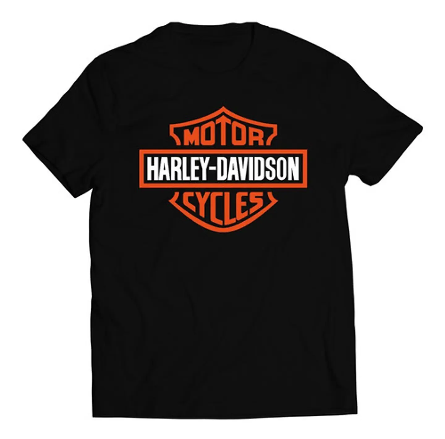 Polera Marcas - Harley-davidson - White And Orange | Estilo Exclusivo 1