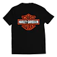 Polera Marcas - Harley-davidson - White And Orange | Estilo Exclusivo - Miniatura 1