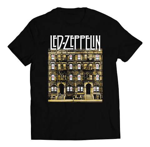 Polera Led Zeppelin - Physical Grafiti | Rock
