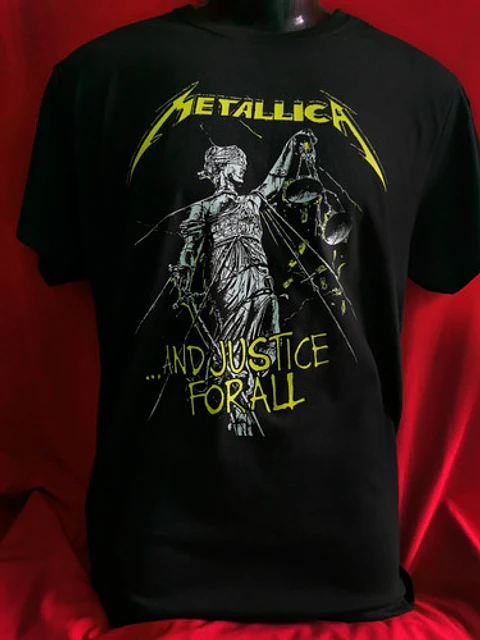 Polera Metallica - And Justice For All | Metal