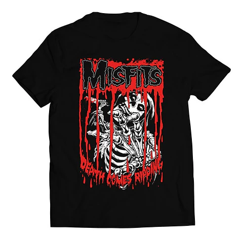 Polera Misfits - Death Comes Ripping | Música