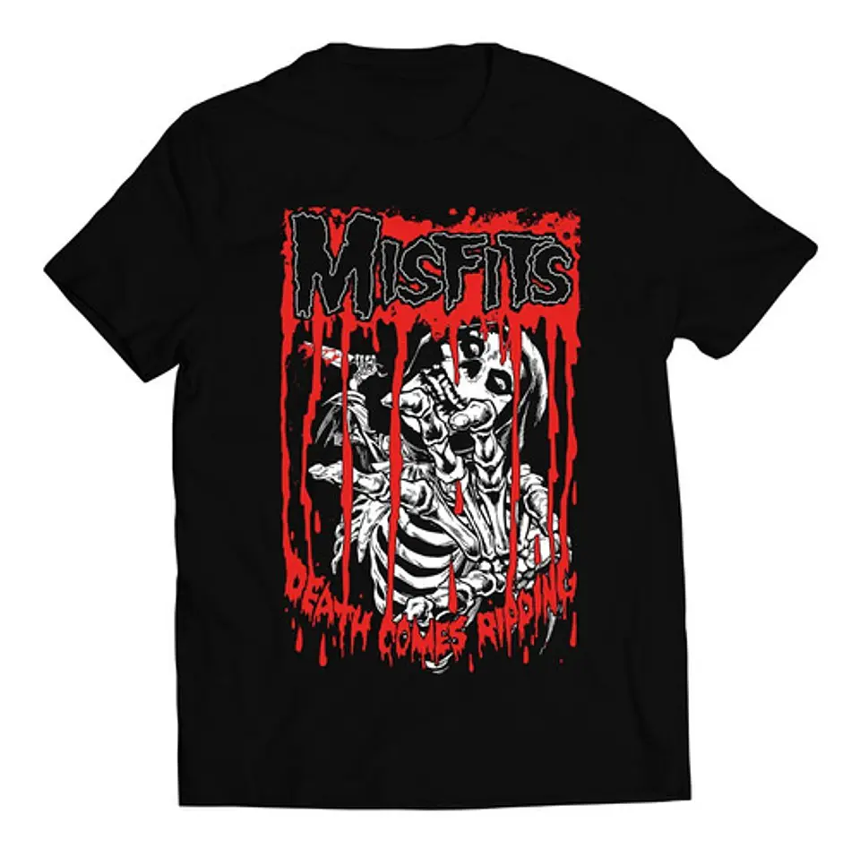 Polera Misfits - Death Comes Ripping | Música 1