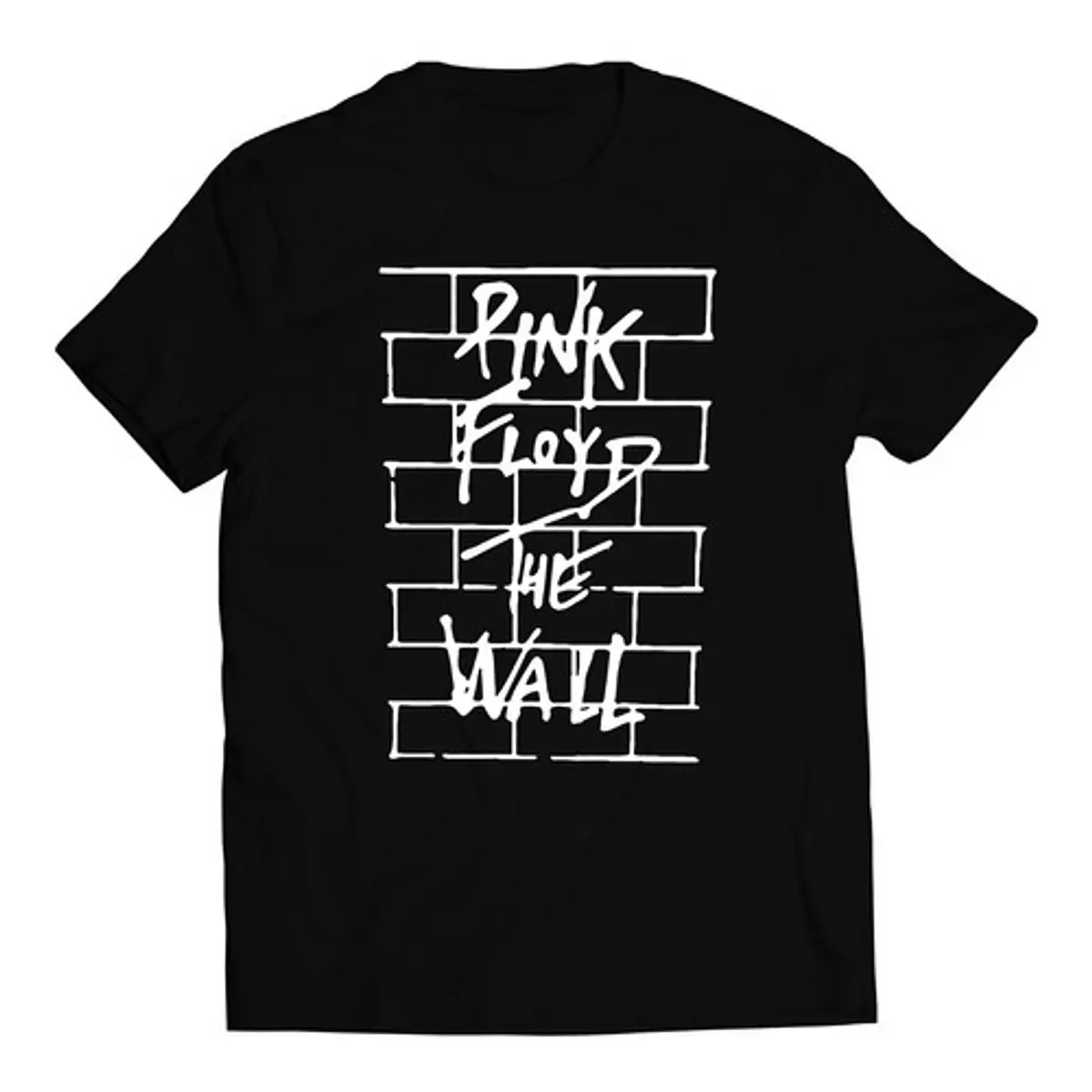 Camiseta En Talla Grande JP1880 Pink Floyd Retro Graphic Comfort Fit Band T-Shirt Black