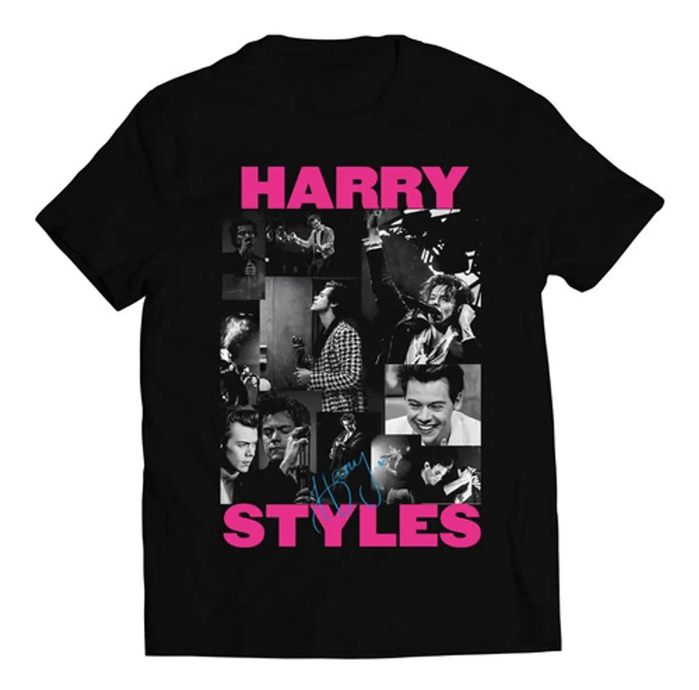 Polera Harry Styles - Black And White | Música Pop 1