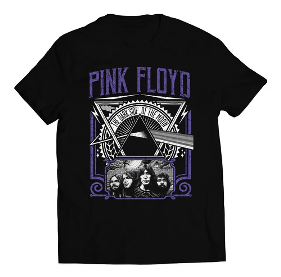 Polera Pink Floyd - The Dark Side Of The Moon | Rock 1