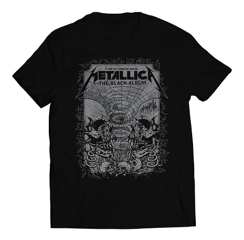 Polera Metallica - The Black Album Grey | Metal
