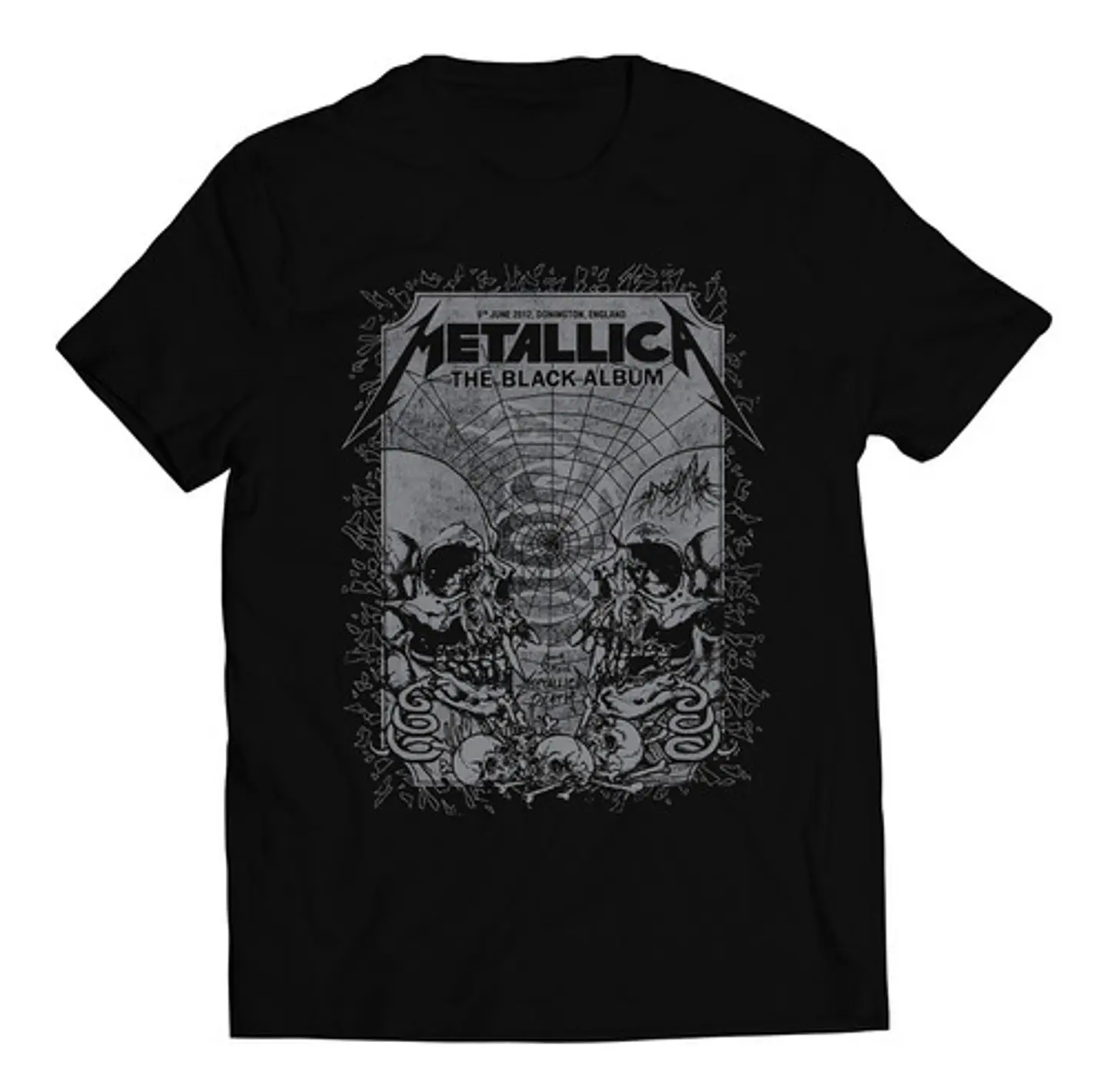 Polera Metallica - The Black Album Grey | Metal 1