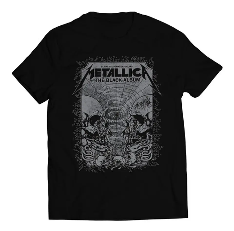 Polera Metallica - The Black Album Grey | Metal 1
