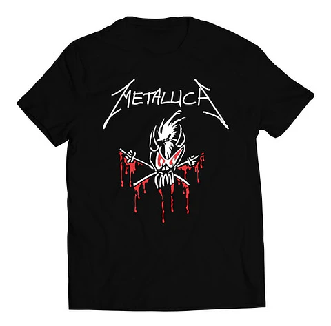 Polera Metallica - Hand Drawn | Metal