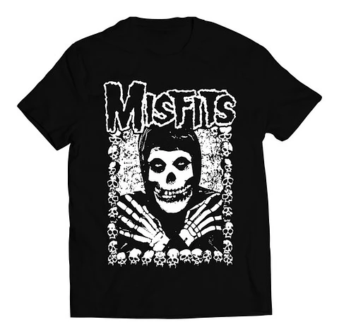 Polera Misfits - White | Música