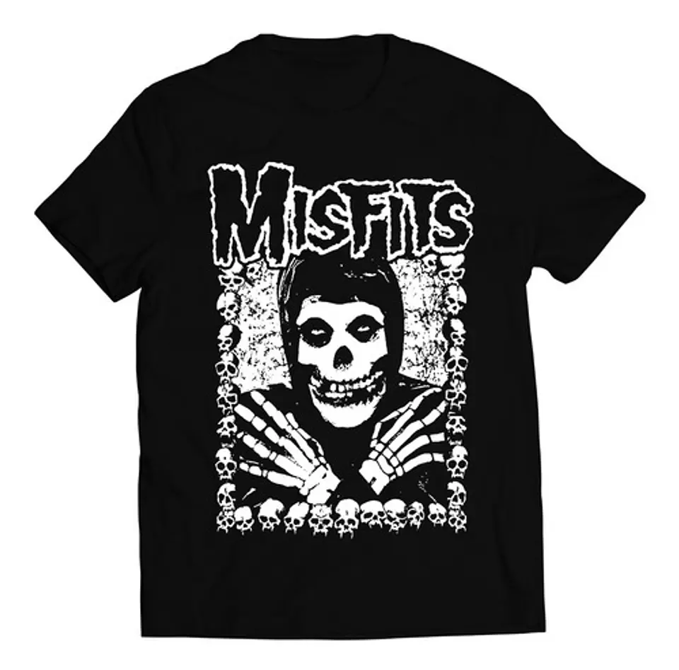 Polera Misfits - White | Música 1