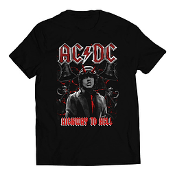 Polera Música - Ac/dc - Highway To Hell Red