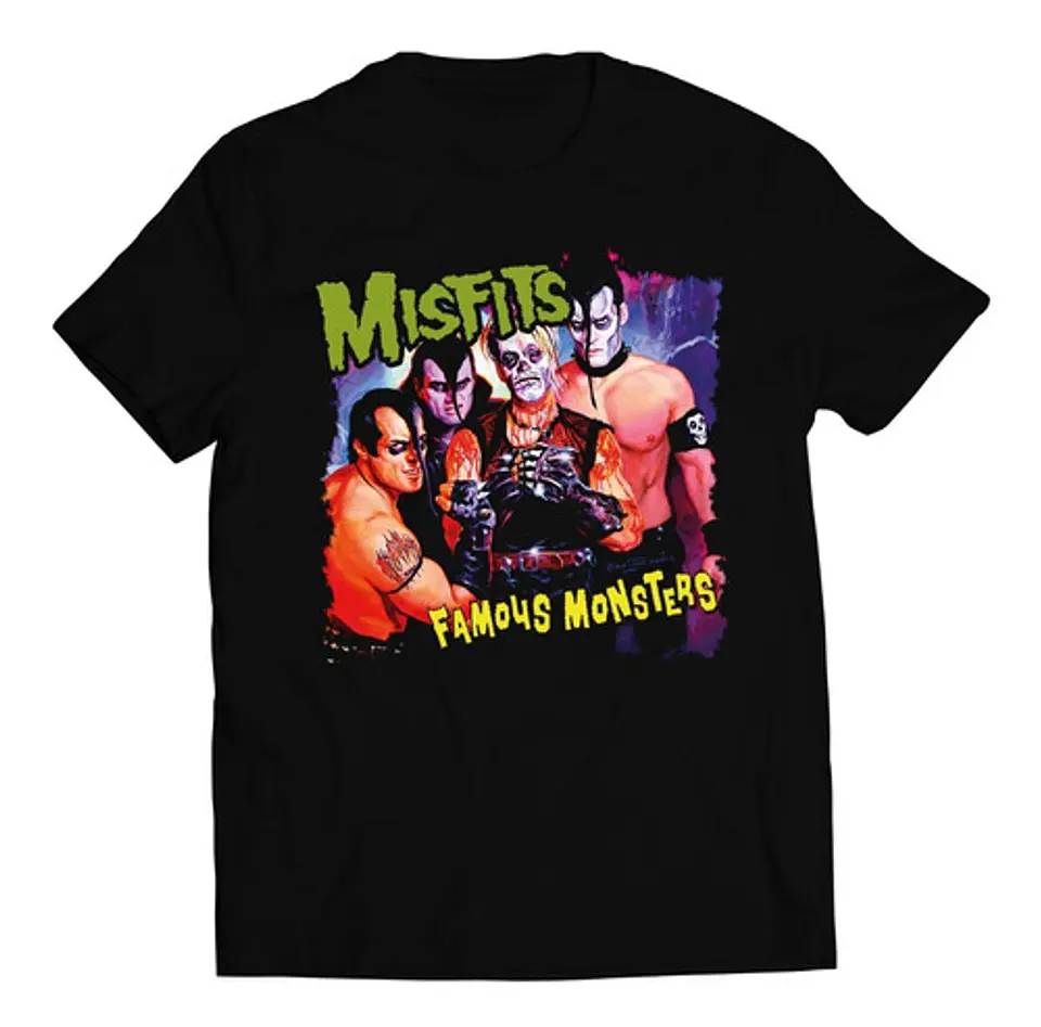 Polera Misfits - Famous Monsters | Música 1