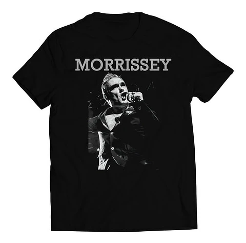 Polera Morrissey - Black And Whi | Indie Rock