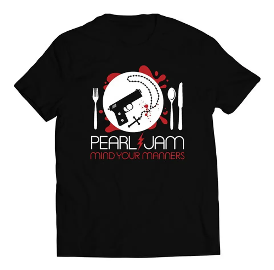 Polera Pearl Jam - Mind Your Manners | Rock 1