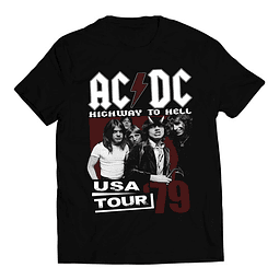 Polera Música - Ac/dc - Usa Tour 79