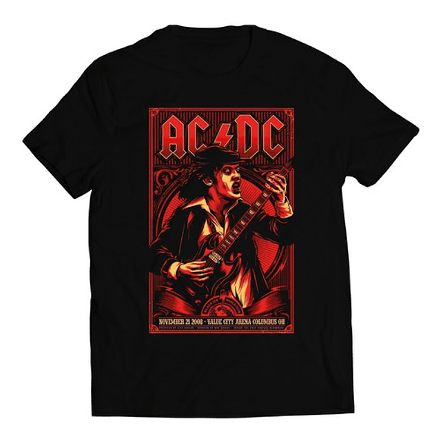 Polera Música - Ac/dc - Value City Arena