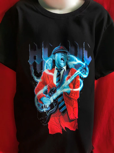 Polera Ac/dc - Electric Blue | Rock