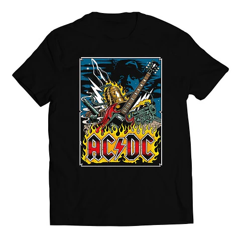 Polera Ac/dc - In Flames | Rock