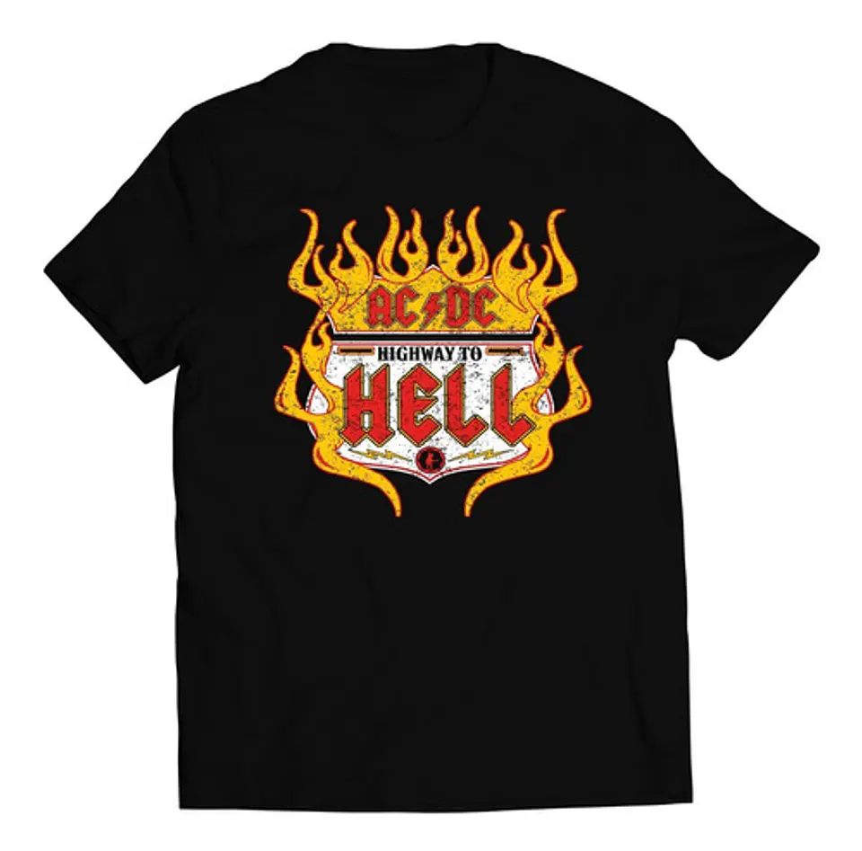 Polera Ac/dc - Highway To Hell | Rock 1