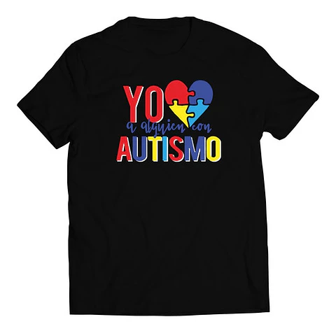 Polera Concienciación - Autismo - Yo Amo A Alguien Con | Estilo Exclusivo