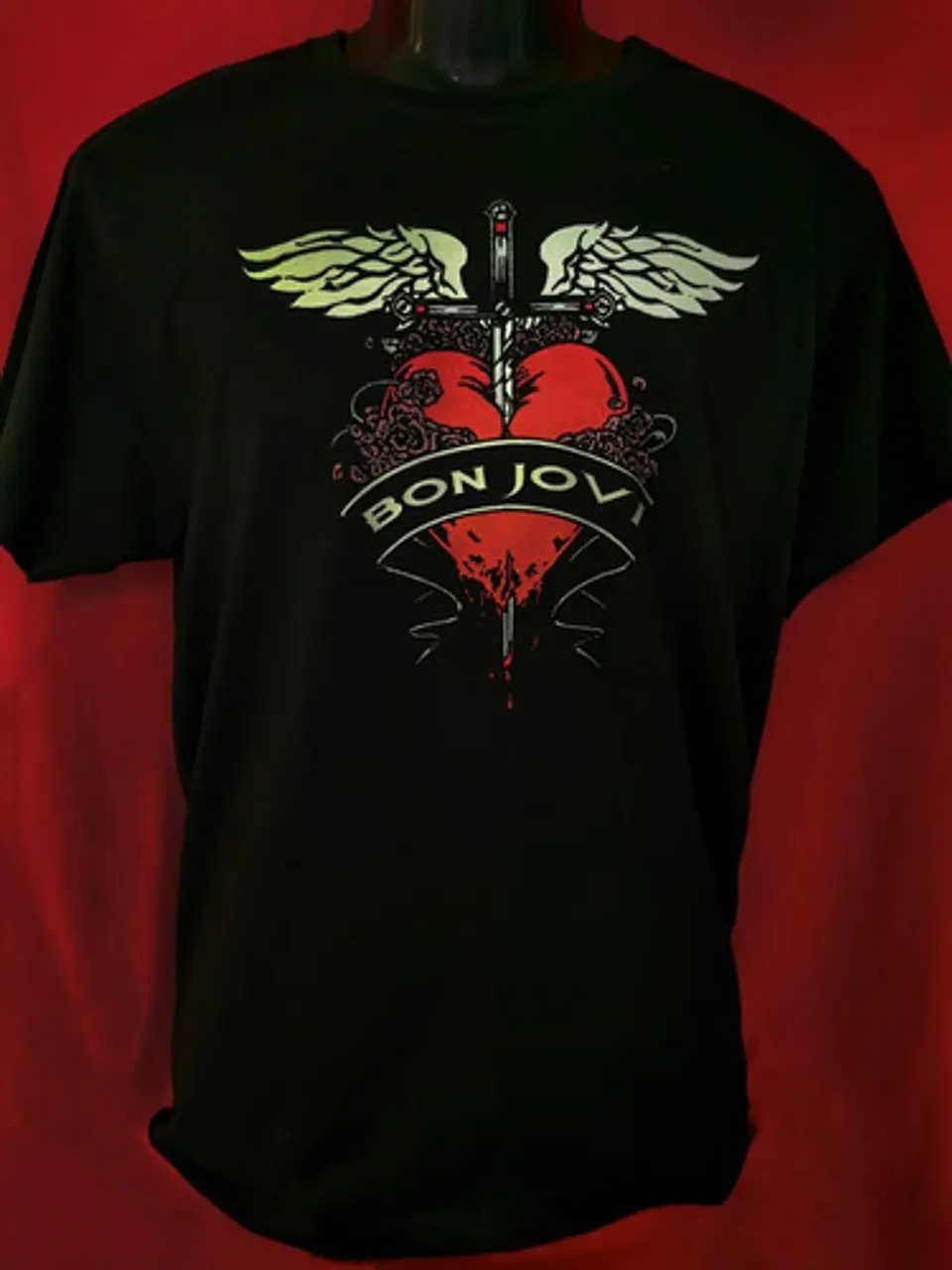 Polera Bon Jovi - Winged Heart | Rock 2