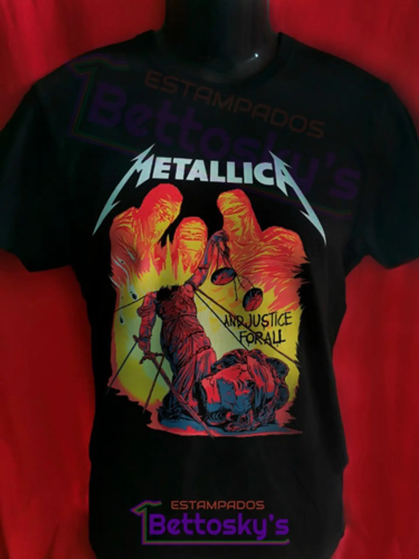 Polera Metallica - And Justice For All Alt | Metal 2