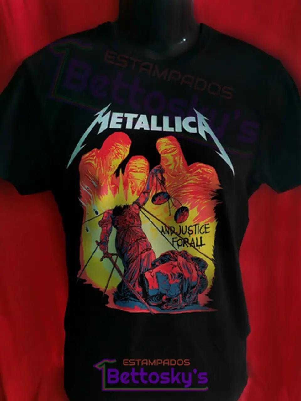Polera Metallica - And Justice For All Alt | Metal 2